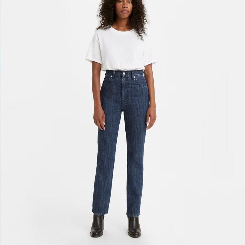 Levi's Wellthread 70's High Rise Straight Jeans